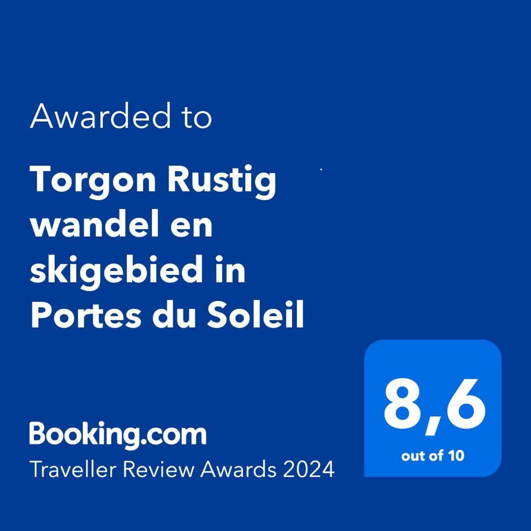 Heerlijke Wandel Of Ski Vakantie In Torgon Portes Du Soleil Exterior photo